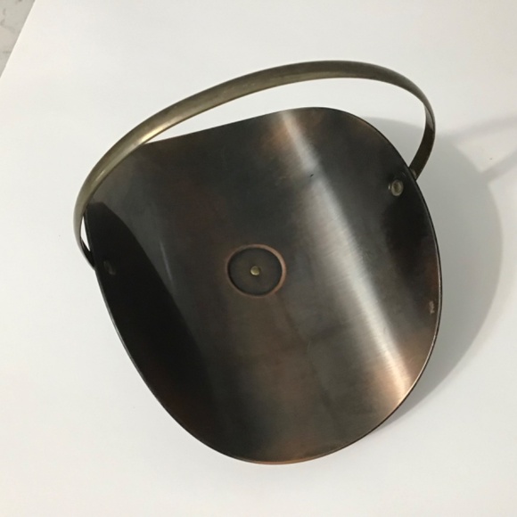 VTG Coppercraft Guild Small Basket Copper & Brass - Picture 3 of 6